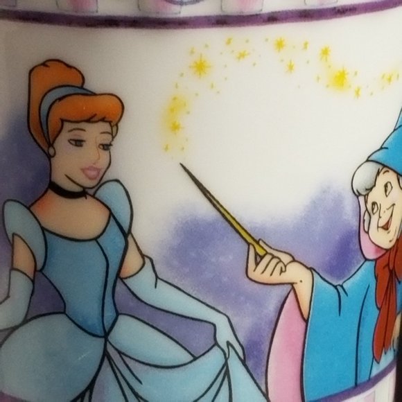 Cinderella Fairy Godmother Mice Coffee Mug Cup Ceramic Disneyland Disney - Picture 7 of 8